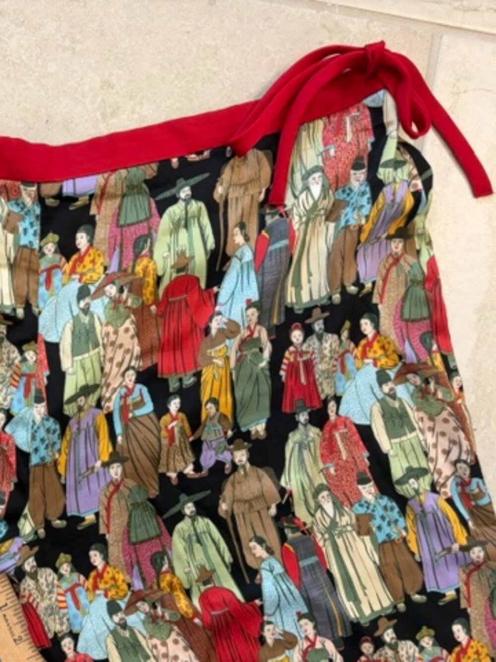 Natori Dynasty Lounge Pajamas 2 Piece Asian Print 2XL Art To Wear Retail $160 - Picture 11 of 14